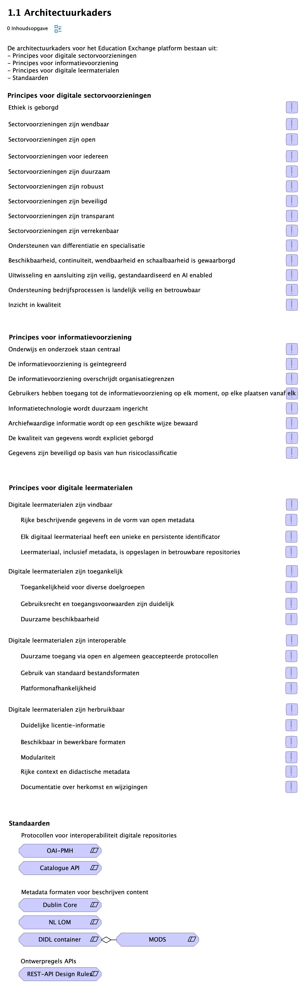 1.1 Architectuurkaders